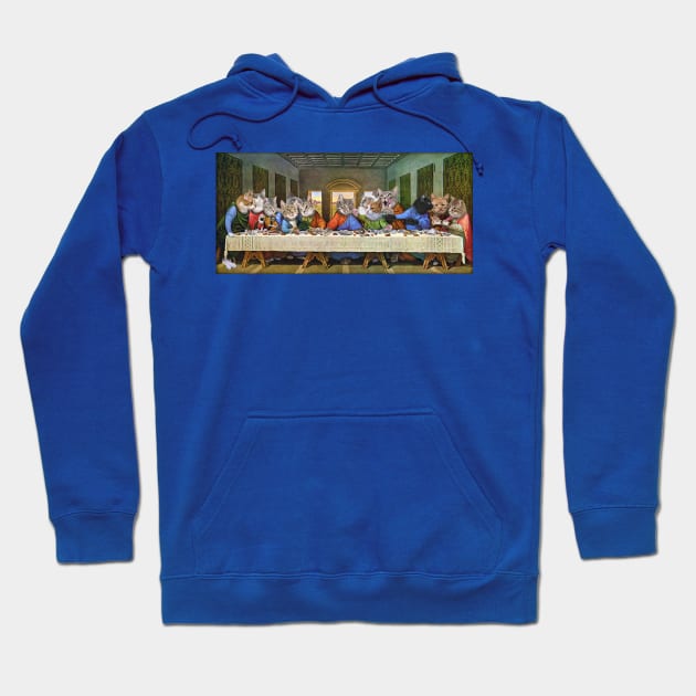 The last supper Hoodie by darklordpug